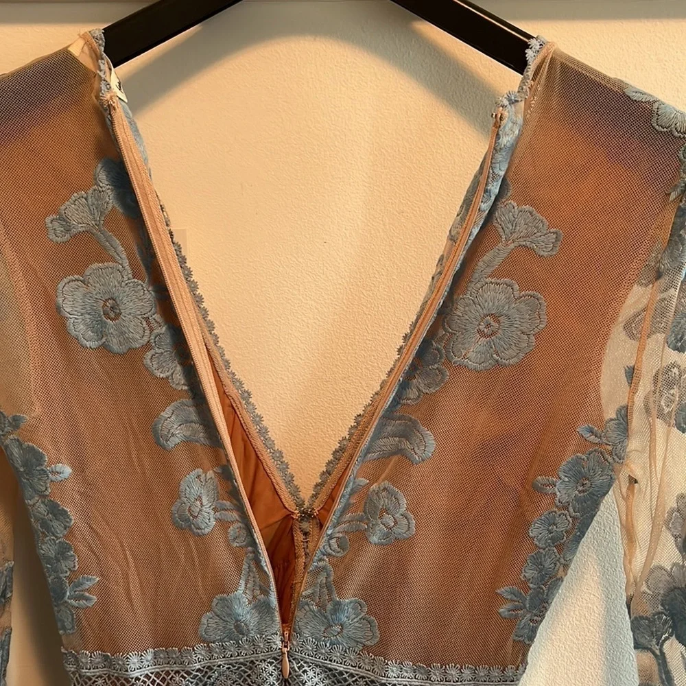 NWT Free People X For Love & Lemons Temecula Maxi Dress size XS